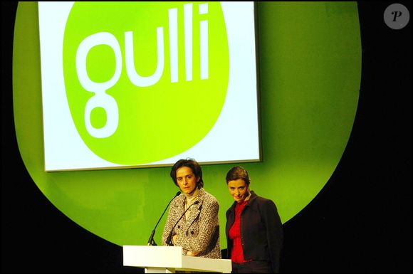 Emmanuelle Guilbart et Karine Leyzin lors du lancement de Gulli