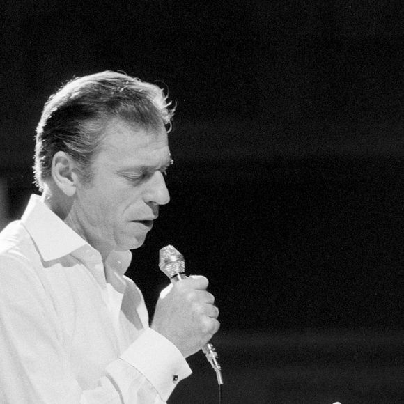 En France, à Paris, Yves Montand en concert à l'Olympia en 1981
© Claude James via Bestimage