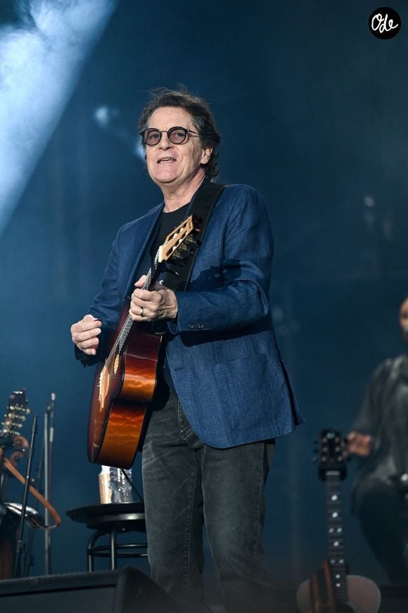 Francis Cabrel sur la scène du festival des Francofolies 2021 à la Rochelle, le 12 juillet 2021.

Photo : MPP / Bestimage