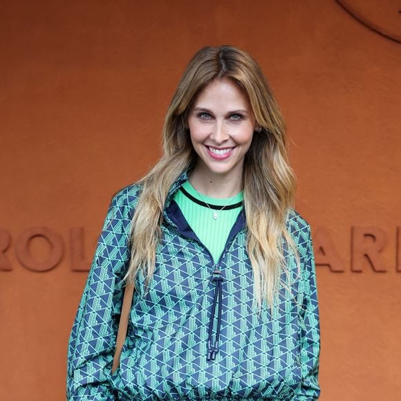 Ophélie Meunier - Les célébrités au village lors des Internationaux de France de tennis de Roland Garros 2024 à Paris. Le 29 mai 2024. 
© Jacovides-Moreau / Bestimage