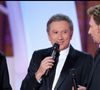 Archives - Laurent Gerra, Michel Drucker et Johnny Hallyday dans l'émission "Tenue de soirée" à Nantes Guillaume Gaffiot/Bestimage