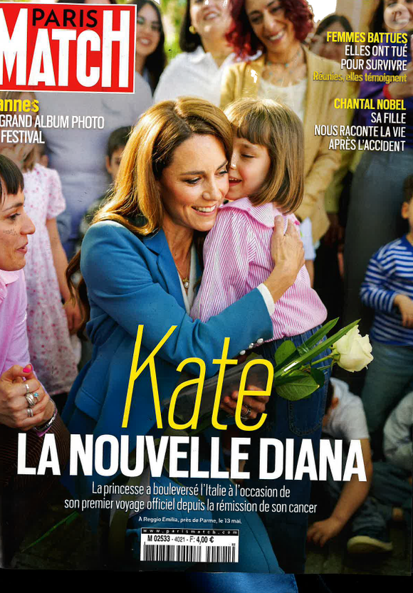 Kate Middleton en couverture du magazine "Paris Match", numéro du 21 mai 2026.