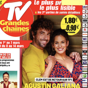 La une du magazine TV Grandes chaines du 1er au 14 mars 2025.