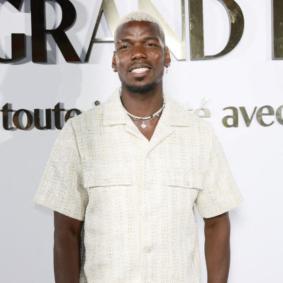 Paul Pogba, Maria Zulay Pogba Salaues arrivent à l'Hôtel Carlton Beach pour assister au Grand Diner-Dadju avant le 78ème Festival de Cannes annuel le 17 mai 2025 à Cannes, France. Photo by Marco Piovanotto/ABACAPRESS.COM