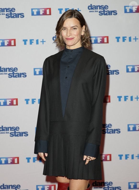 Fauve Hautot - Photocall de lancement de la saison 2026 de "Danse avec les stars" (DALS) au siège de TF1 à Boulogne-Billancourt le 18 décembre 2025. © Coadic Guirec/Bestimage
