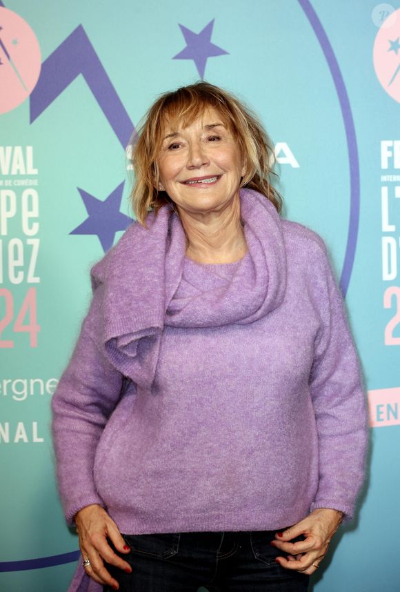 Et l'après-rupture a été difficile mais la comédienne a su gérer
Marie-Anne Chazel pour le film "Presque Légal" dans le cadre du 27éme Festival International du Film de Comédie de l'Alpe d'Huez le 18 Janvier 2024. © Dominique Jacovides/Bestimage