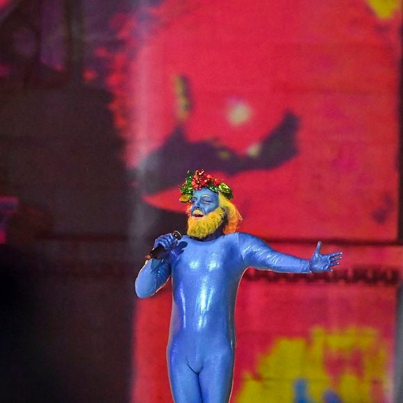 Exclusif - Philippe Katerine - Personnalités sur le plateau de l'émission "Paris 2024 : merci! La grande soirée événement" sur les Champs-Elysées à Paris, à l'occasion des Jeux Olympiques et Paralympiques Paris 2024, diffusée en direct sur France 2, le 14 septembre 2024 © Perusseau-Ramsamy / Bestimage