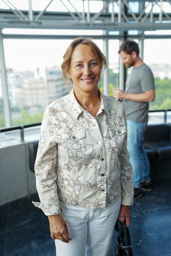 Ségolène Royal - Vernissage de l'exposition "Le mystère Cléopâtre" à l'Institut du Monde Arabe à Paris le 17 juin 2025. © Anne-Sophie Guebey/Bestimage