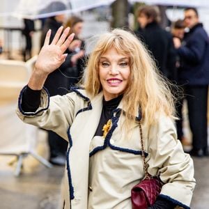 Arielle Dombasle - Arrivées au premier défilé Chanel "Collection Haute Couture Printemps/Eté 2026" lors de la Fashion Week de Paris (PFW) au Grand Palais, le 27 janvier 2026. 

© Florian Lavielle/Bestimage