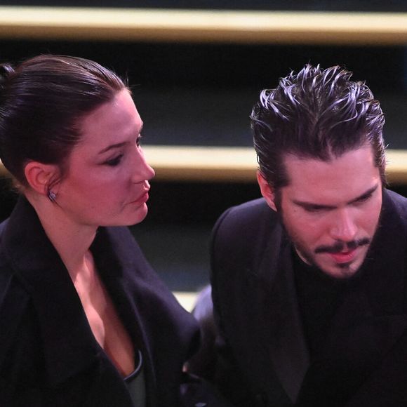 François Civil et Adèle Exarchopoulos lors de la 50e cérémonie des César du cinéma à L'Olympia le 28 février 2025 à Paris, France. Photo by Franck Castel/ABACAPRESS.COM