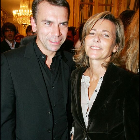 Claire Chazal et Philippe Torreton - Cérémonie de remise de décorations au ministère de la culture