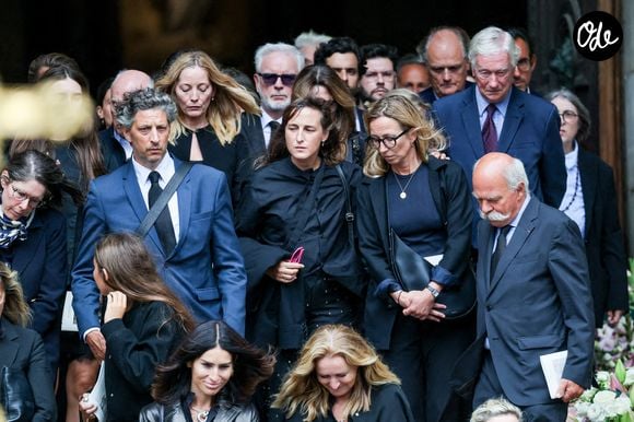 Juliette Armanet à la sortie des obsèques de Mathilde Favier en l'église Saint-Sulpice à Paris le 31 août 2026.

© Dominique Jacovides-Cyril Moreau/Bestimage