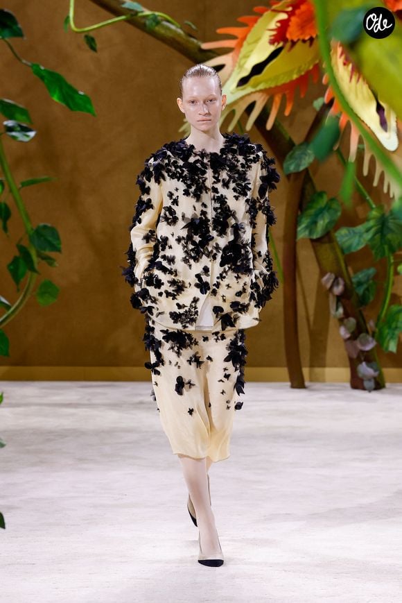 Défilé de mode Chanel Collection Haute Couture Automne/Hiver 2026-2027 lors de la Fashion Week de Paris (PFW) au Grand Palais, à Paris, France, le 7 juillet 2026. © Bestimage