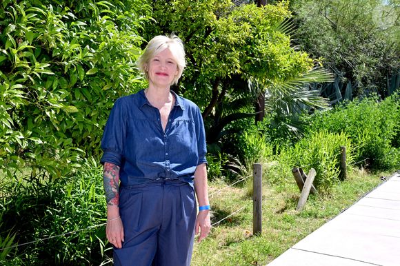 Maïtena Biraben durant la 28ème édition du Festival du Livre de Nice au Jardin Albert 1er.
Cette année, le président d'honneur est l'auteur algérien d'expression française, principalement romancier mais aussi essayiste, Boualem Sansal. Plus de 200 auteurs sont présents pour ce rendez-vous européen et méditerranéen du livre. Le thème de cette édition est le Courage. © Bruno Bebert / Bestimage