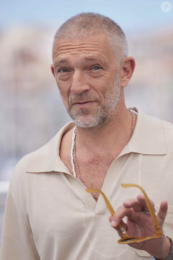 Vincent Cassel - Photocall du film "The Shrouds" ("Les linceuls" / Compétition) lors du 77ème Festival International du Film de Cannes (14 - 25 mai 2024), le 21 mai 2024. 
© Moreau / Jacovides / Bestimage