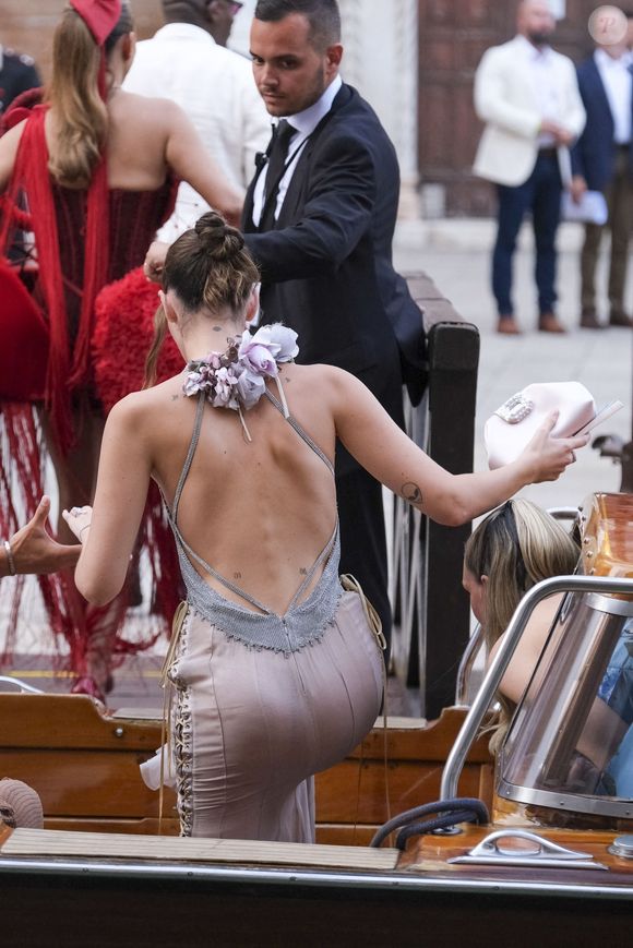 Leonardo DiCaprio et Vittoria Cerreti à Venise pour le mariage de Jeff Bezos, en juillet 2025. Backgrid UK/ Bestimage