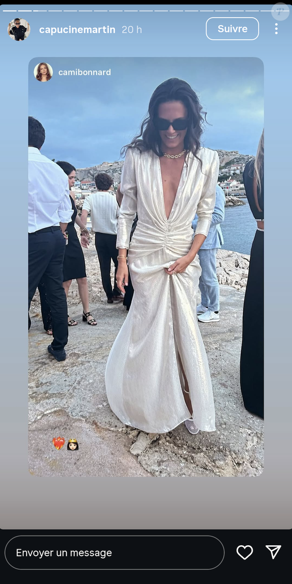 Capture d'écran Instagram