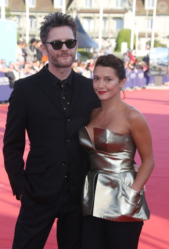 Emma De Caunes et son mari Jamie Hewlett - Tapis rouge de la cérémonie d' ouverture du 43 ème Festival Américain de Deauville
Le 01 Septembre 2017 ©Denis Guignebourg / Agence Bestimage