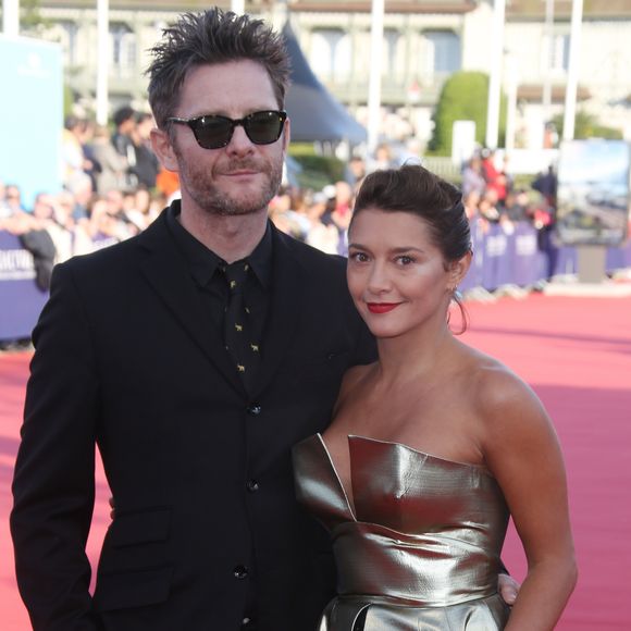 Emma De Caunes et son mari Jamie Hewlett - Tapis rouge de la cérémonie d' ouverture du 43 ème Festival Américain de Deauville
Le 01 Septembre 2017 ©Denis Guignebourg / Agence Bestimage