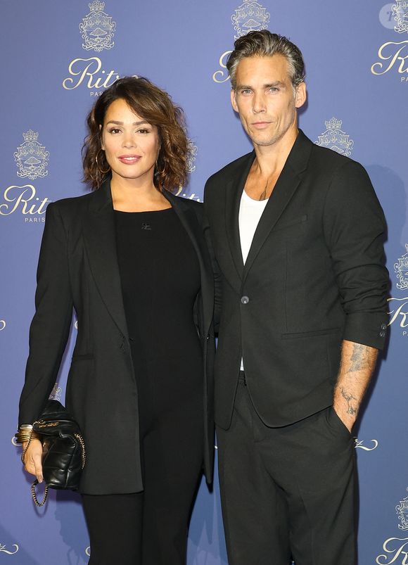 Lola Dewaere et  Gianni Giardinelli - Photocall des 125 ans du Ritz à Paris Le 14 septembre 2023. © Coadic Guirec / Bestimage