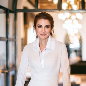 Photos officielles de la reine Rania de Jordanie. Le 4 octobre 2022. © Dana Press / Bestimage