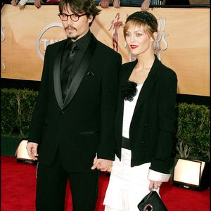 Johnny Depp et Vanessa Paradis 11ème Screen Actors Guild Awards à Los Angeles (FAME PICTURES / BESTIMAGE).