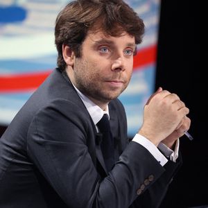 Benjamin Duhamel lors de l'émission pour le second tour des élections législatives 2024 organisée par la chaîne de télévision française BFMTV à Paris, France le 07 juillet 2024. Photo by Jerome Domine/ABACAPRESS.COM