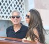 Tous deux participent à la 82e édition de la Mostra de Venise.

George Clooney et sa femme Amal Clooney arrivent à Venise avant le 82e Festival international du film de Venise - Italie, mardi 26 août 2025.
Backgrid UK/ Bestimage