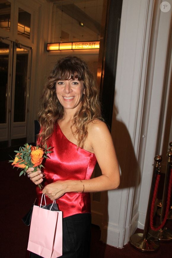 Magali Ripoll lors de la soirée de gala "Enfance Majuscule" au profit de l'enfance maltraitée à la Salle Gaveau à Paris le 7 octobre 2024.
© Philippe Baldini / Bestimage