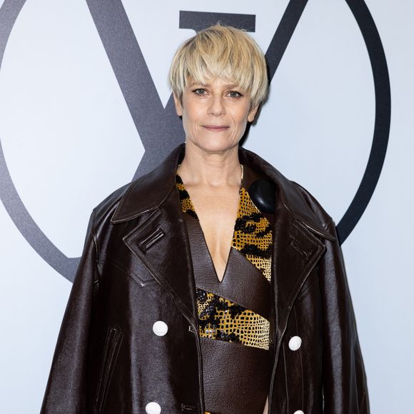 Marina Foïs - Photocall du défilé Louis Vuitton prêt-à-porter automne-hiver 2023/2024 lors de la Fashion Week de Paris (PFW), à Paris, France, le 6 mars 2023. © Olivier Borde/Bestimage