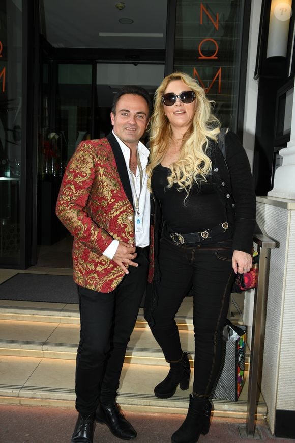 Laurent Amar et Loana Petrucciani arrivent à l'hôtel Five Seas lors du 72ème Festival International du Film de Cannes, France, le 21 mai 2019. Photo par LIONEL URMAN  / BESTIMAGE
