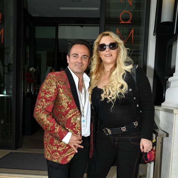 Laurent Amar et Loana Petrucciani arrivent à l'hôtel Five Seas lors du 72ème Festival International du Film de Cannes, France, le 21 mai 2019. Photo par LIONEL URMAN  / BESTIMAGE