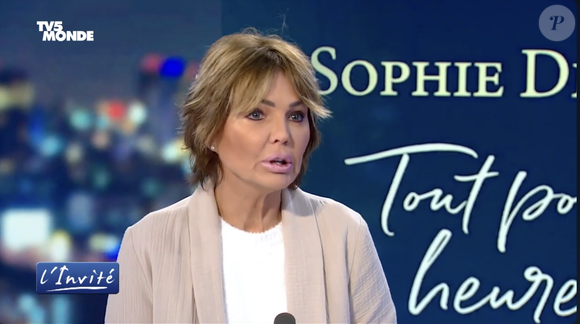 Sophie Desmarais a partagé la vie de Christophe Lambert pendant plusieurs années.  Capture d'écran Youtube