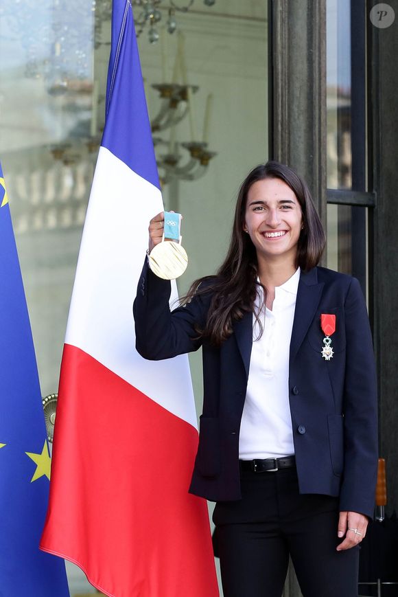 “Même en étant sportifs de haut niveau, nous ne sommes pas des footballeurs”, indique Perrine Laffont au magazine Émile

Perrine Laffont - Le président de la République reçoit les athlètes des Jeux Olympiques et Paralympiques de PyeongChang au Palais de l'Elysée à Paris le 13 avril 2018 
© Stéphane Lemouton/Bestimage