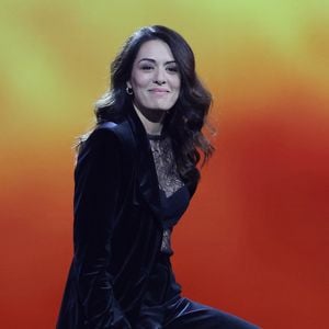 Très émue, l’artiste a aussi assuré vouloir continuer sa carrière “encore au moins 40 ans”.
Exclusif - Sofia Essaïdi lors de l'enregistrement de l'émission "Nos voix pour toutes" au profit de la Fondation des femmes à l'Adidas Arena diffusée sur TMC le 25 novembre 2025, à Paris, France, le 19 novembre 2025. © Guirec-Moreau/Bestimage