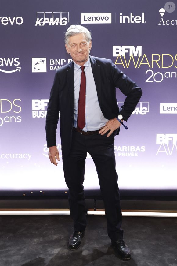 Nicolas de Tavernost, au photocall de la cérémonie des BFM awards au Grand Palais à Paris le 13 janvier 2025.

© Jack Tribeca / Bestimage