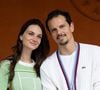 Entre amour, haute gastronomie et émotion, Juan Arbelaez a vécu un conte de fées ce week-end ! 

Juan Arbelaez et Cassandre Verdier au village lors des Internationaux de France de Tennis de Roland Garros.
© Jacovides-Moreau / Bestimage