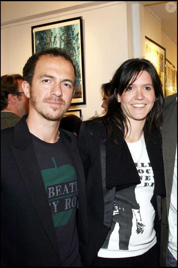 Archives : Calogero et son ex femme Hortense  - Vincent Perez présente sa BD "La Forêt" à Paris 2007. © RINDOFF-GUIREC / BESTIMAGE