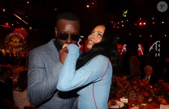 Exclusif - Gims et Demdem au dîner de gala organisé par la Fondation "Children of Africa", le 1er Mars 2024.