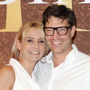 Élodie Gossuin et son mari Bertrand Lacherie - Avant-première du film "Gladiator 2" au cinéma Pathé Palace à Paris le 10 novembre 2024. © Coadic Guirec / Bestimage