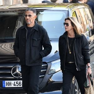L’acteur a rendu hommage à une ancienne partenaire de jeu et amie de longue date.

Roschdy Zem et sa compagne Sarah Poniatowski - Obsèques de Nathalie Baye en l'église Saint-Sulpice à Paris le 23 avril 2026. Clement Prioli / Bestimage