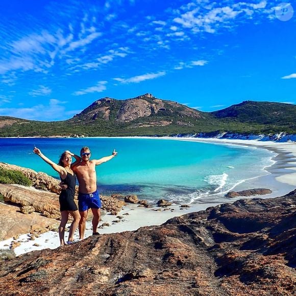Freddy, l'ancien candidat de "Koh-Lanta", "et sa compagne Morgane sur Instagram.