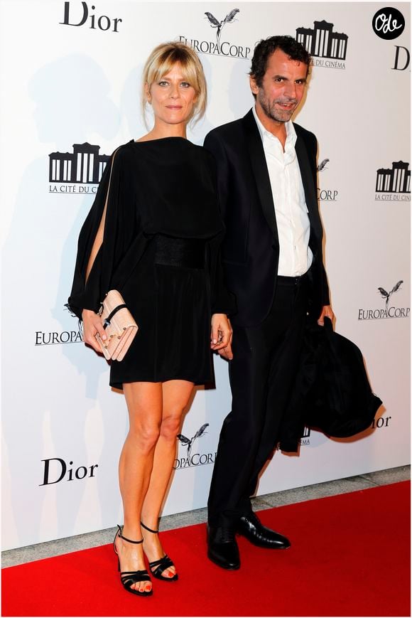 Marina Fois et Eric Lartigau - Soiree d'inauguration de la Cite du Cinema à Saint Denis, en France, le 21 septembre 2012. © RINDOFF-BORDE / BESTIMAGE