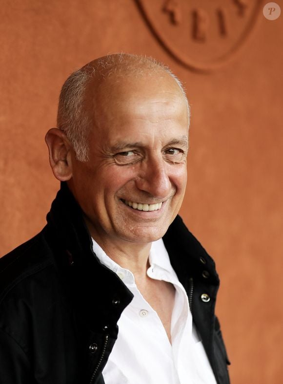 Jean-Michel Aphatie au village des Internationaux de France de Tennis de Roland Garros à Paris le 2 juin 2018. © Dominique Jacovides-Cyril Moreau / Bestimage