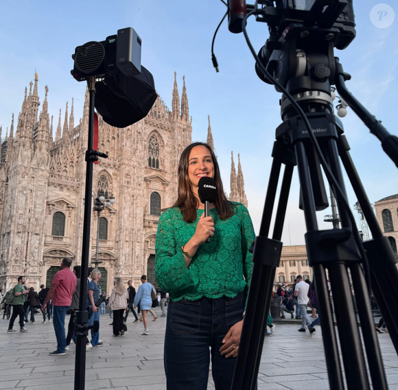 L'animatrice était déjà devenue la mère d'un fils baptisé Pablo en 2021

La journaliste sportive de Canal+ Charlotte Gabas sur Instagram en 2025.
Crédit : Instagram/chagabas