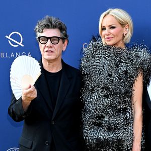 Exclusif - Marc Lavoine et Adriana Karembeu - 11ème édition du Gala de charité de Patrick Mouratoglou à la Mouratoglou Academy & Resort à Biot le 21 juin 2025. Ce gala de prestige réunit chaque année les grandes figures du sport, du divertissement et de nombreux donateurs, mobilisés pour soutenir les jeunes talents du tennis mondial. © Bruno Bebert/Bestimage