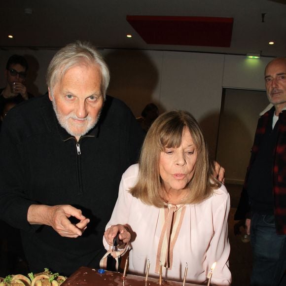 Exclusif - Jean-Jacques Debout - Chantal Goya fête son anniversaire (80 ans) après son dernier concert au Palais des Congrès à Paris le 9 octobre 2022.

© Baldini / Bestimage