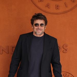 Patrick Bruel en tribune lors des Internationaux de France  à Roland Garros à Paris, France. Photo by Nasser Berzane/ABACAPRESS.COM