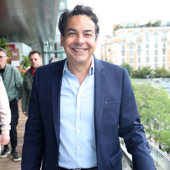 Exclusif - Patrick Cohen - Déjeuner dans la loge de France Télévisions lors des Internationaux de France de Tennis de Roland Garros 2025 - Jour 04, à Paris le 28 Mai 2025. 

© Bertrand Rindoff / Bestimage