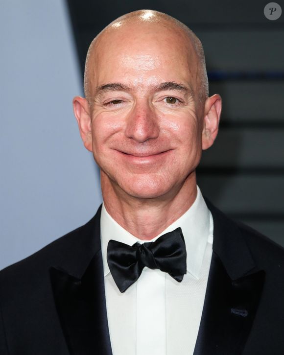 Jeff Bezos à la soirée Vanity Fair Oscar au Wallis Annenberg Center à Beverly Hills, le 4 mars 2018. © Bestimage